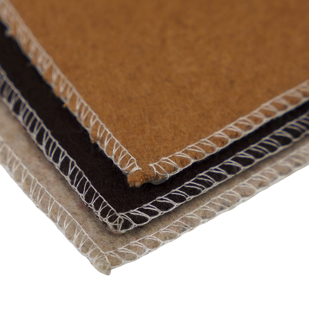 20 % uld, 70 % polyester, 10 % andre fibre, 870G/M, kamel, dobbeltsidet uldstof, ML-110037-9