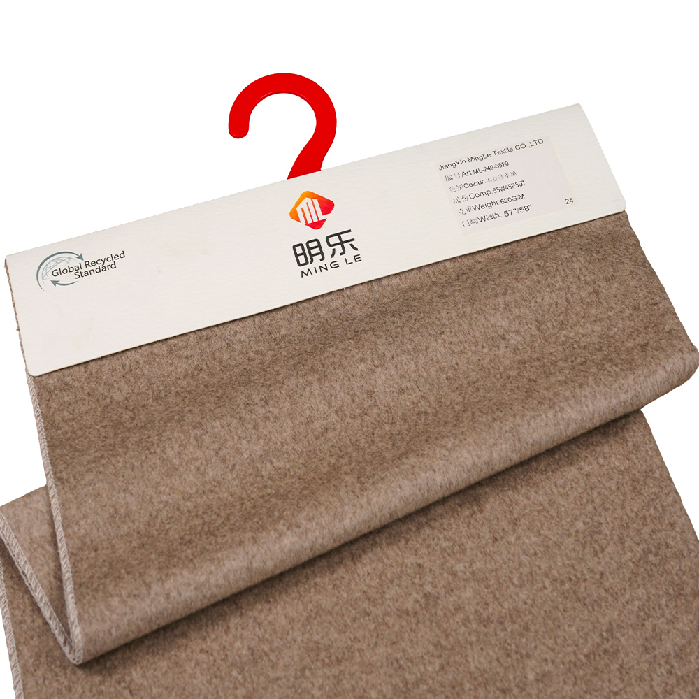 50% Uld, 5% Cashmere, 35% Polyester, 10% Andet, Fiber 750G/M, Mørkegrå + , Medium Grey, Twill Double-Face Overcoating: En komplet teknisk vejledning til producenter